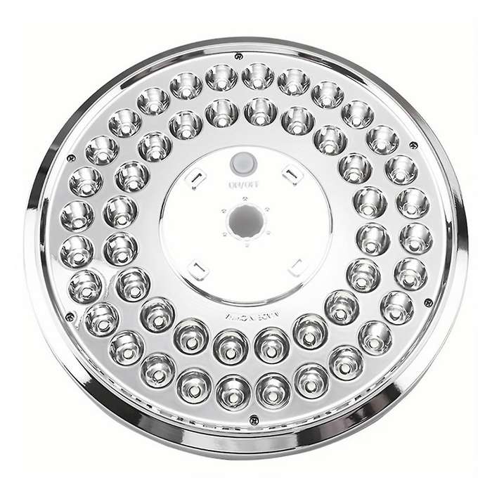 FlagPole Light Solar Powered Spotlight Outdoor, 48 LED Waterproof Solar FlagPole Light, Top Mounted