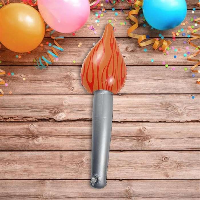 Flame Toy - Inflatable Torch Flame Toy, Fake Torch, Fun Inflatable Torch Toy