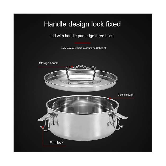 Flan Pan Flanera Mold, Stainless Steel Flan Mold with Lid - Flan Maker for 6 Quart Pot