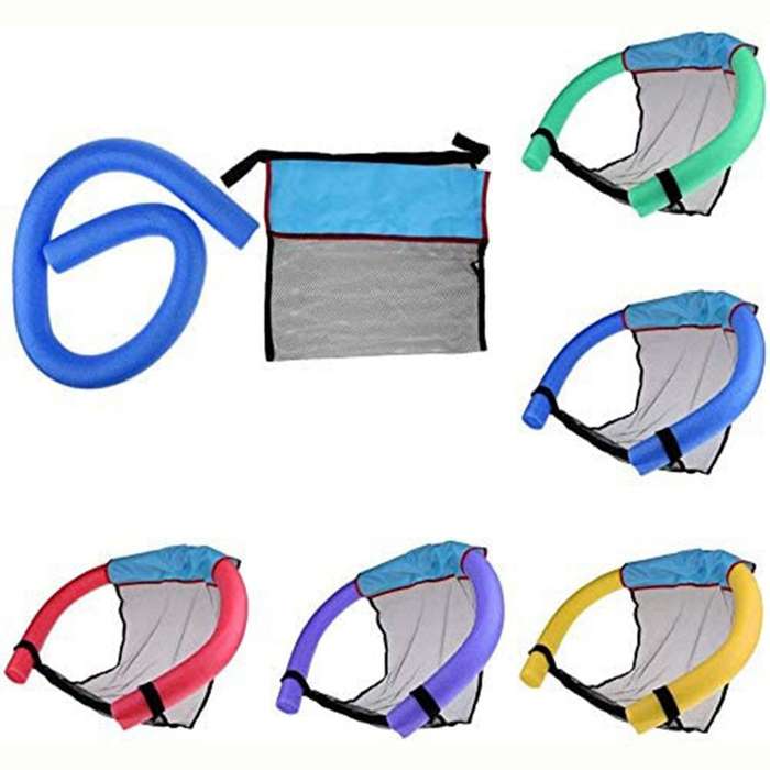 Floating Pool Water Hammock Float Floating Inflatable Pool Float Swimming Pool Chair Swim Ring Bed