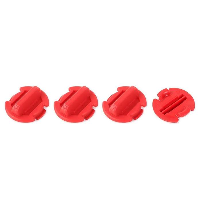 Floor Drain Plug for Rzr Xp 1000 Rzr 900/s Turbo General 1000 2014-2021 Accessories 4pcs (red)