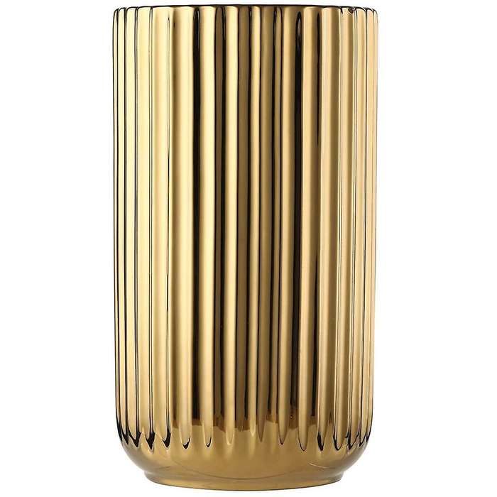Flower Vase, Ceramic Innovative Pattern Vase,Gold Plated Vase,Hand-Plated Made Vase,Decor Vase for H
