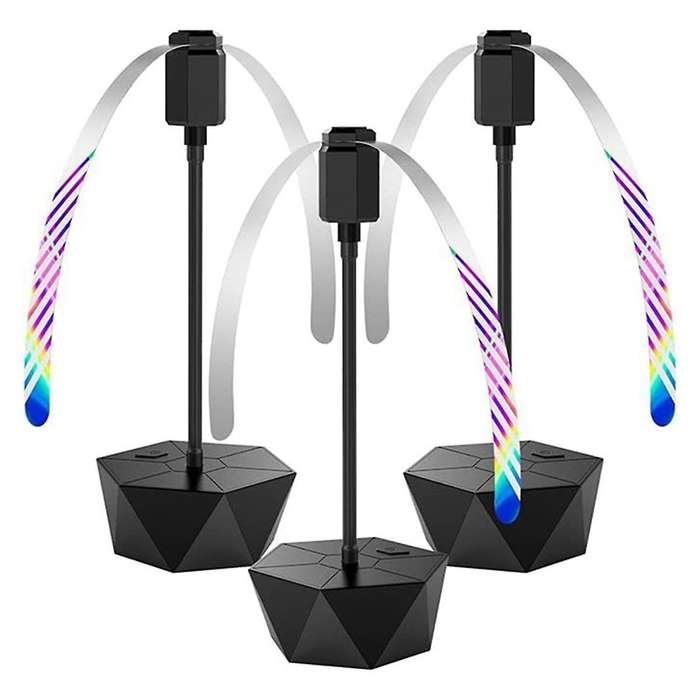 Fly Fans for Tables, Effective Fly Repellent Fan with Soft Blades Keeps Flies , Portable Fly Fan for