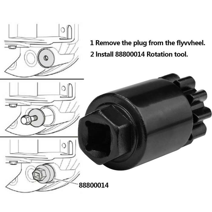 Flywheel Barring Tool Alternative Compatible Volvo D11 D13 D16 88800014
