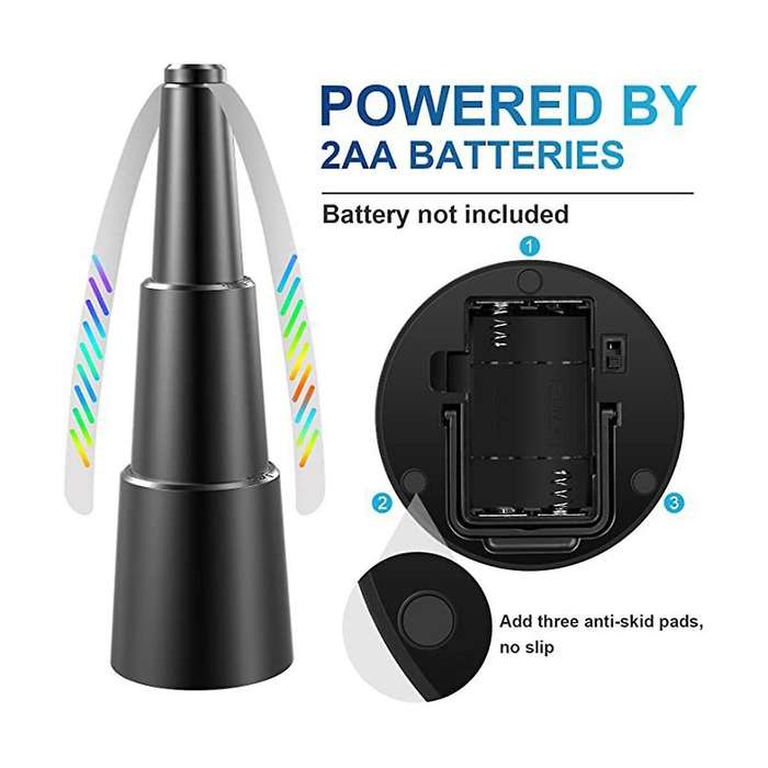 Fly Fans for Tables, Fly Repellent Outdoor Indoor Keep Flies , Table Top Fly Fan Fly Spinner