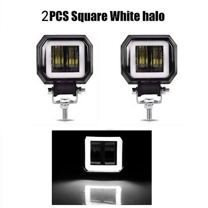 Fog Lamp Driving Daytime Off Road Light 7D 3 inch 20W Led Headlight for Halo ATV 12V 24V SUV