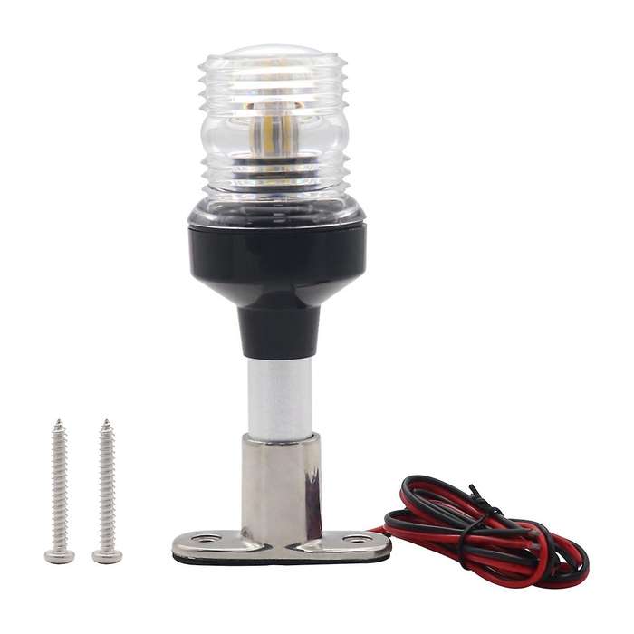 Fold Down LED Navigation Light for Yacht Boat Stern Anchor Light for Marine Boat Sailing Signal Ligh