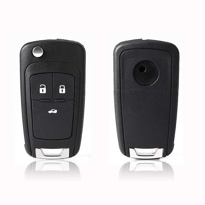 Foldable remote key shell 3 bouton for Zafira Opel