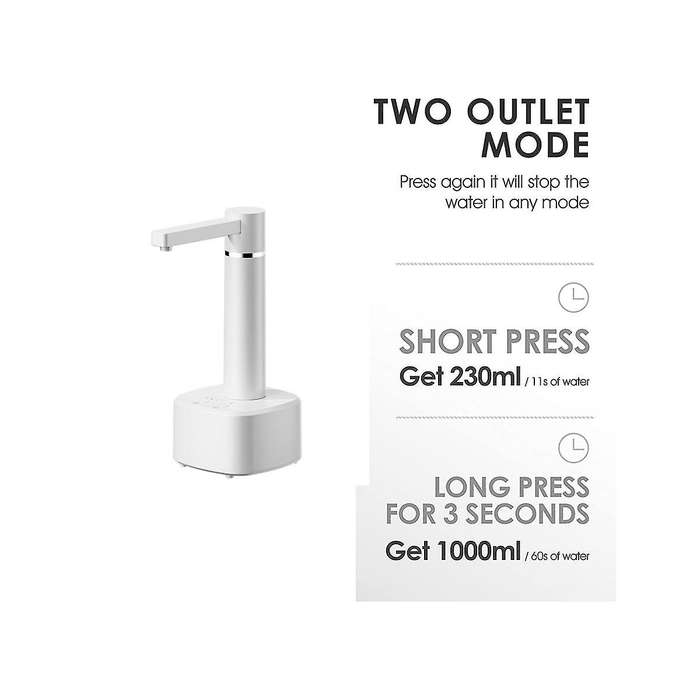 Foldable Water Dispenser, Portable Water Pump, Wireless Electric Generic Gallon Water Pump