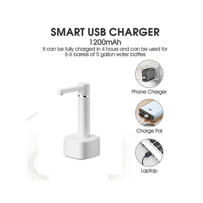 Foldable Water Dispenser, Portable Water Pump, Wireless Electric Generic Gallon Water Pump