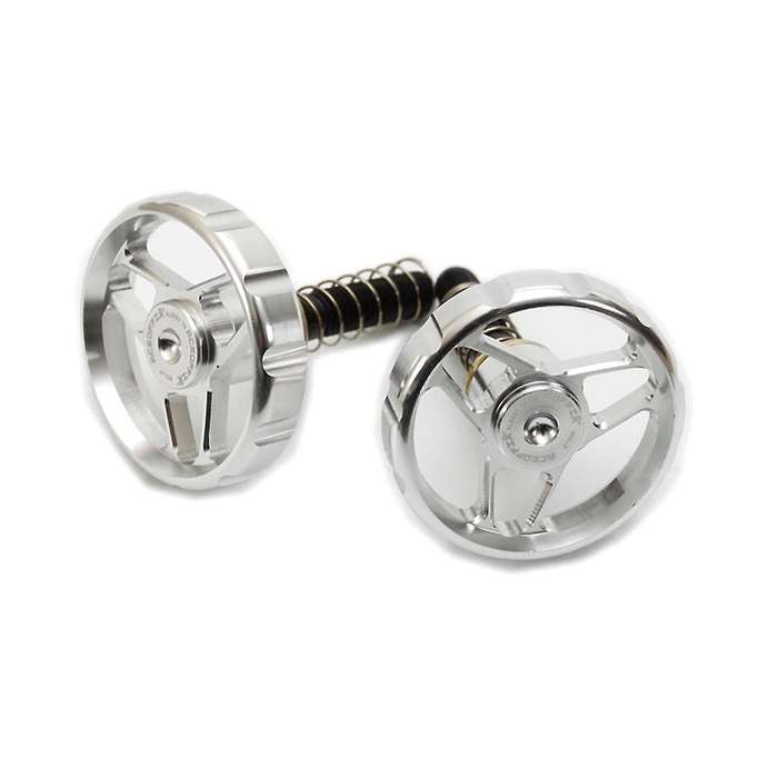 Folding Bike Handle C Buckle Clip Rotating Buckle for Bike Round Clip Gold