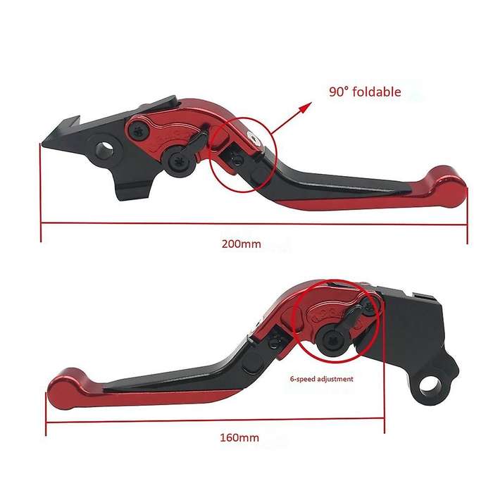 Folding Extendable Adjustable Brake Clutch Levers for Tnt 300 600 Bn600 302