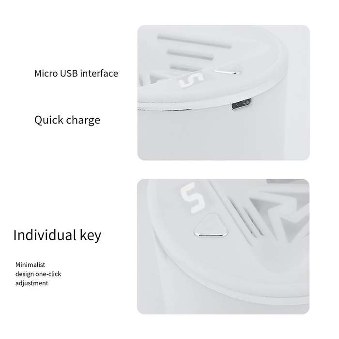 Folding Neck Waist Fan USB Charging Powerful Wind Lazy Portable Storage Silent Mini Halter Neck Fan