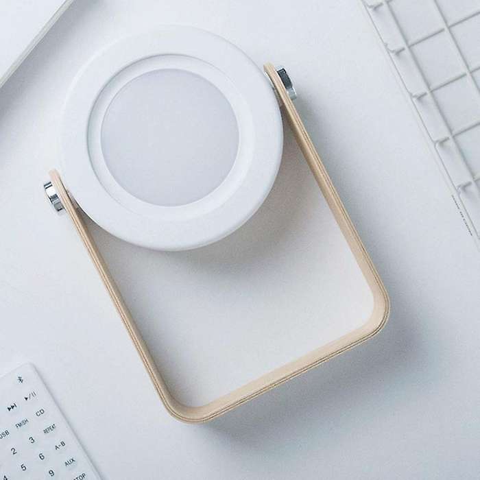 Folding Lantern Lamp 3D Small Night Lamp USB Lamp Outdoor Hand Lamp New Stepless Dimming Three Grade