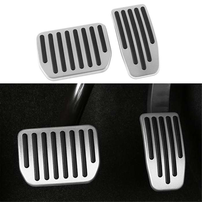 Foot Pedal for Model 3 Y Accelerator Brake Pedal Rest Pedal Cushion Cover Accessories Car Style,2pcs