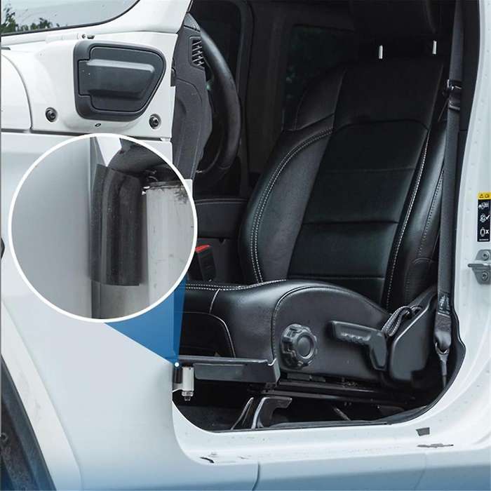 Foot Pedal Outer Door Hinge Foot Pedal for Wrangler JK JL JT 2007-2024 Car Door Outer Foot Pedal