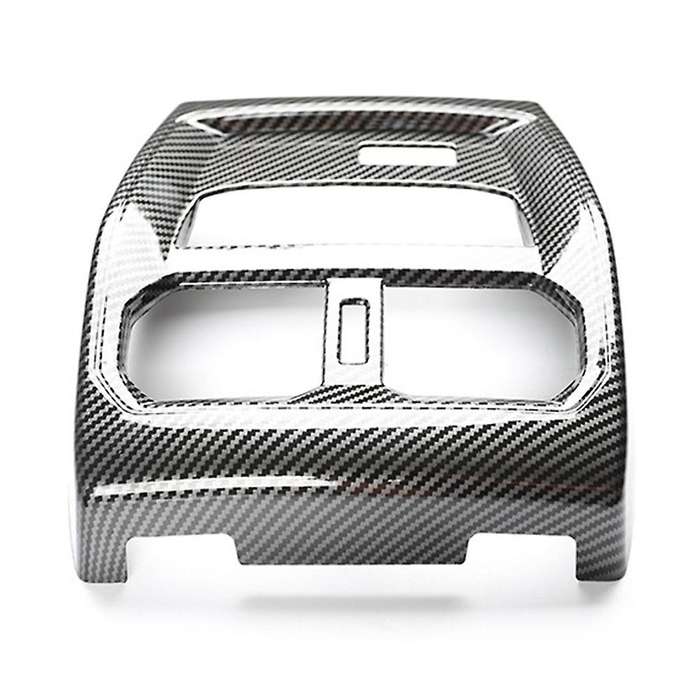 for - 3 Series G20 G28 2019-2021 Carbon Fiber Rear Air Condition Vent Outlet Cover Trim Sticker Inte