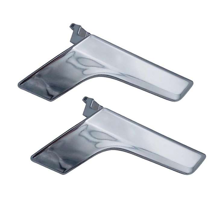 for - C-Class W204 Inner Doors Panel Handle Bar Pull Trim Cover Chromed Bright L / R