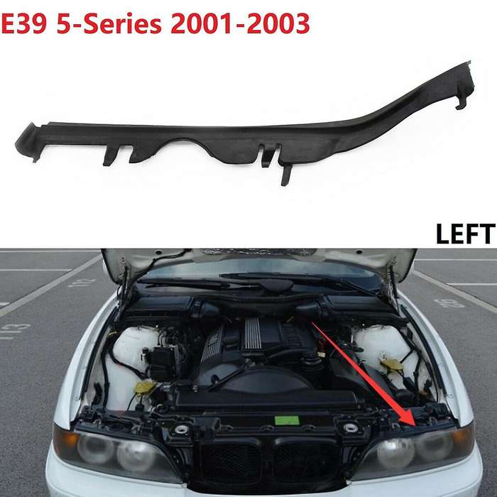 for - E39 5-Series 525I 528I M5 2001-2003 Driver Left Upper Headlight Gasket 63126908405