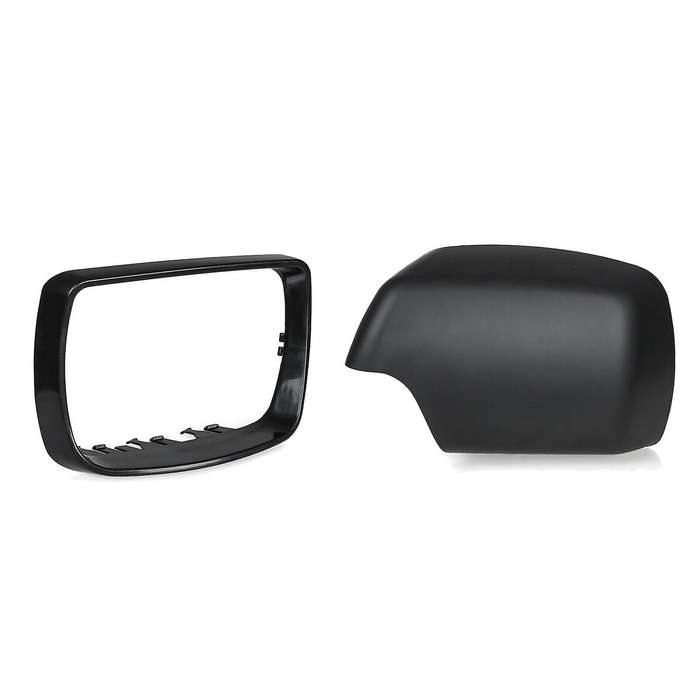 for - E53 X5 2000 2001 2002 2003 2004 2005 2006 Left Driver Side Rear View Mirror Cover Cap + Trim R