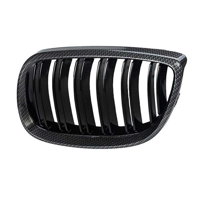 for - E90 E92 E93 328i 335i 2007-2011 Carbon Fiber Look Front Kidney Grille 51137157275 51137157276