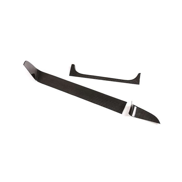for - G-class G63 G350 G500 2019-2020 Dry Carbon Fiber Car Dashboard Display Screen Cover Trim Acces