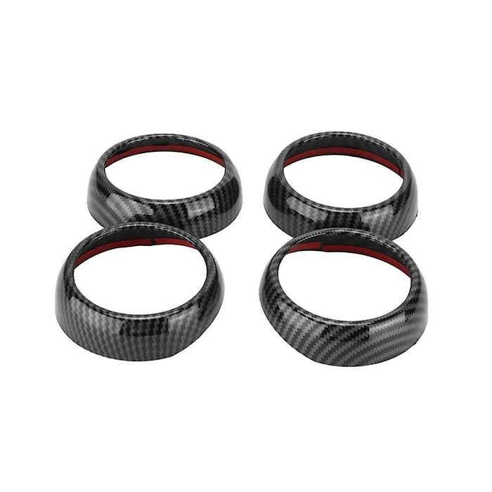 for - Smart 453 Fortwo Carbon Fiber Car Covers Decorative Trim