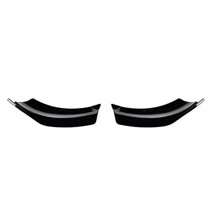 for - V-Class W447 V260 Line Front Bumper Lip Angle Diffuser Splitter Spoiler Protector Gloss Black