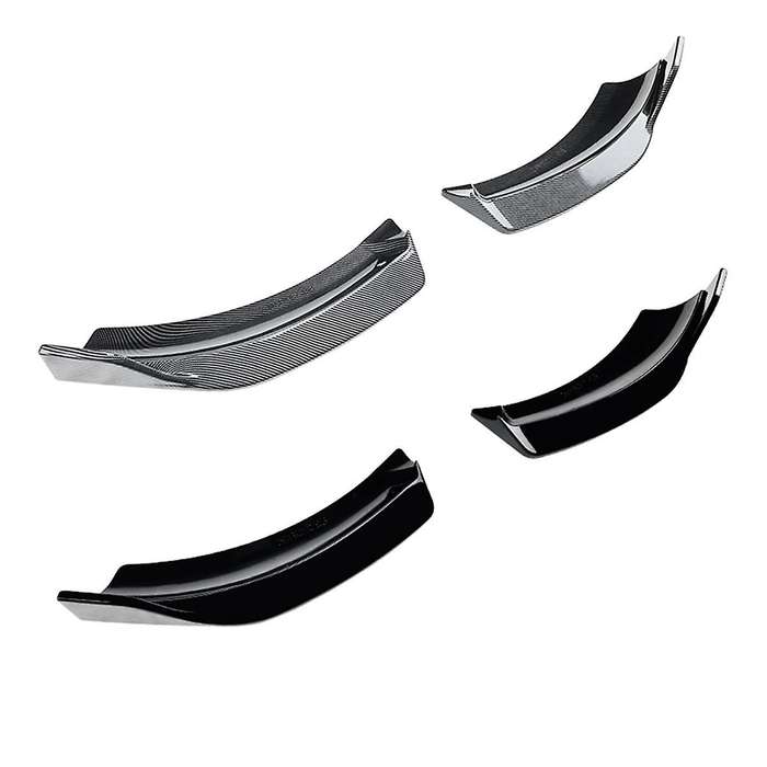 for - V-class W447 V260 Line Front Bumper Lip Angle Diffuser Splitter Spoiler Protector Carbon Fibe