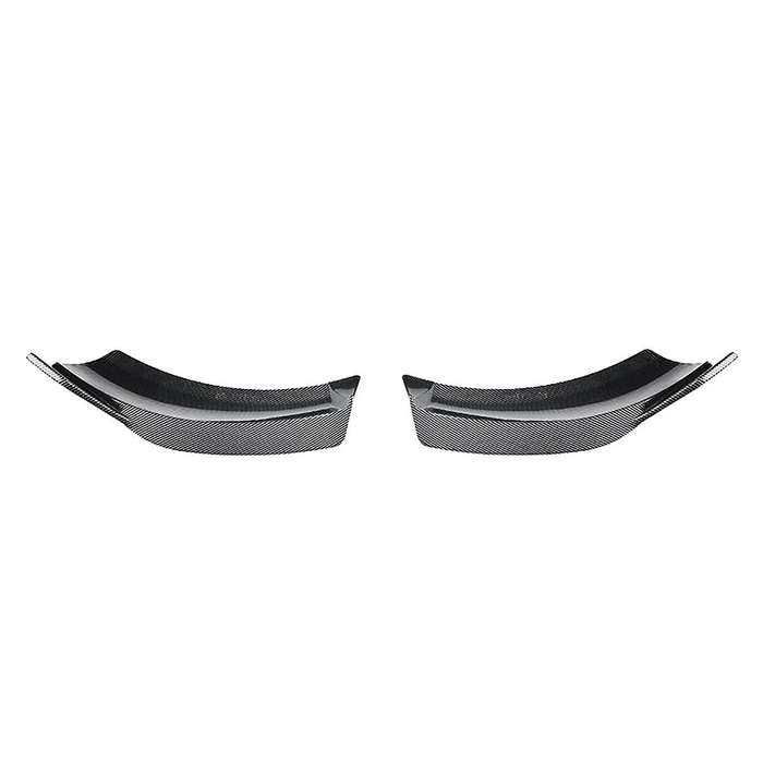 for - V-class W447 V260 Line Front Bumper Lip Angle Diffuser Splitter Spoiler Protector Carbon Fibe