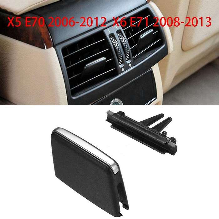 for  X5/X6 Vent Outlet Tab , Rear Row Grille Clips for  X5 E70 2006-2012, X6 E71 2008-2013