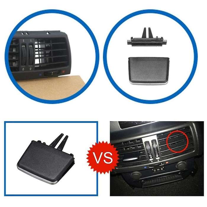 for  X5/X6 Vent Outlet Tab , Rear Row Grille Clips for  X5 E70 2006-2012, X6 E71 2008-2013