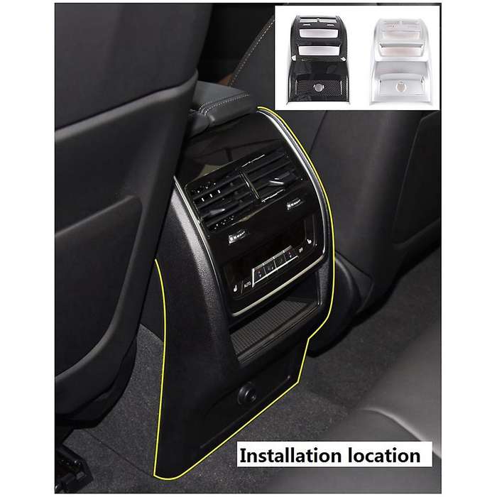 for - X5 X6 X7 2019-2022 Car Rear Seat Air Conditioning Vent Outlet Cover Trim Decorative Accessorie