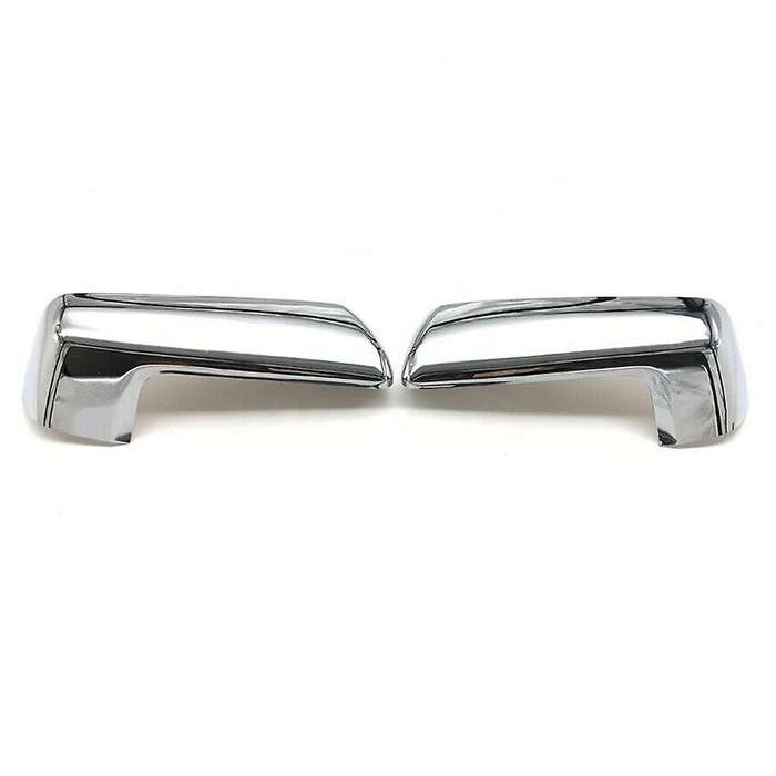 for / 1500 2019-2021 Chrome Top Half Side Door Mirror Cover Rear View Mirror Cover Cap