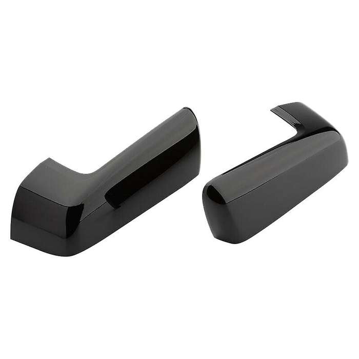 for / 1500 2019-2021 Glossy Black Top Half Side Door Mirror Cover Rear View Mirror Cover Cap