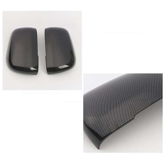 for / V80 2007-2019 Car Rearview Side Mirror Decorative Covers Trims Frame Accessories