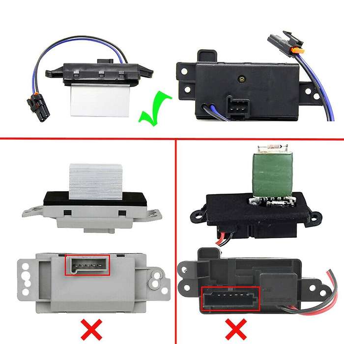 for 03-06 Chevy Silverado HVAC AC Blower Motor Resistor Control Module 4P1516,15-80567