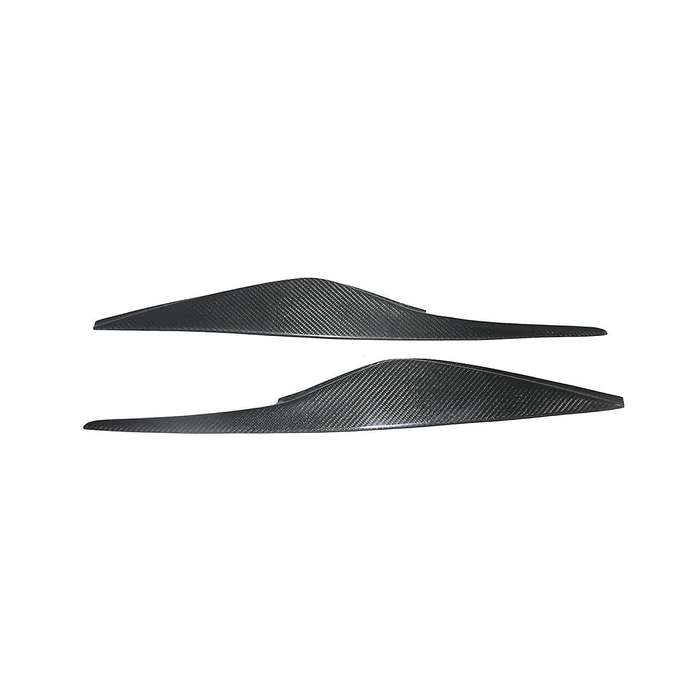 for 07-13 Mondeo Zaru Mk4 Carbon Fiber Headlight Trim Strip Carbon Fiber Pattern