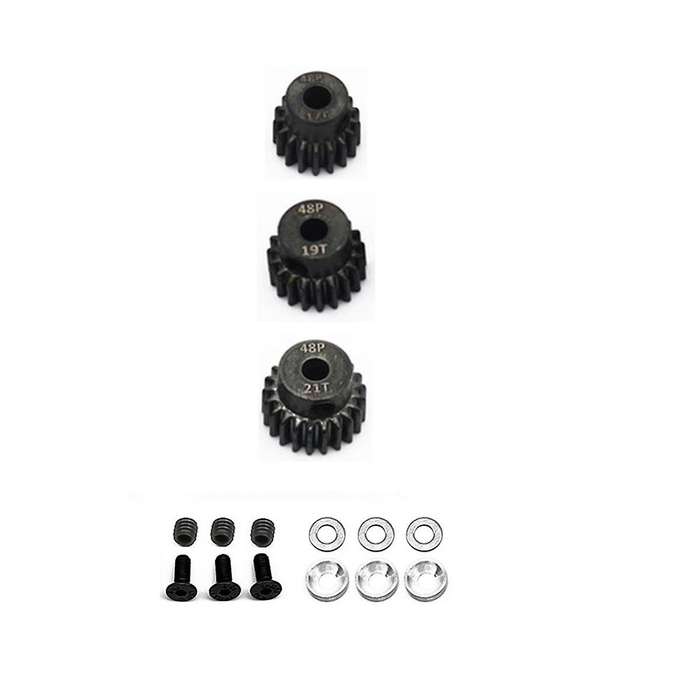 for 1/10 2wd -58064-2 to Climbing Car Special Rigid Teeth, 76t+19t+20t+21t Kit