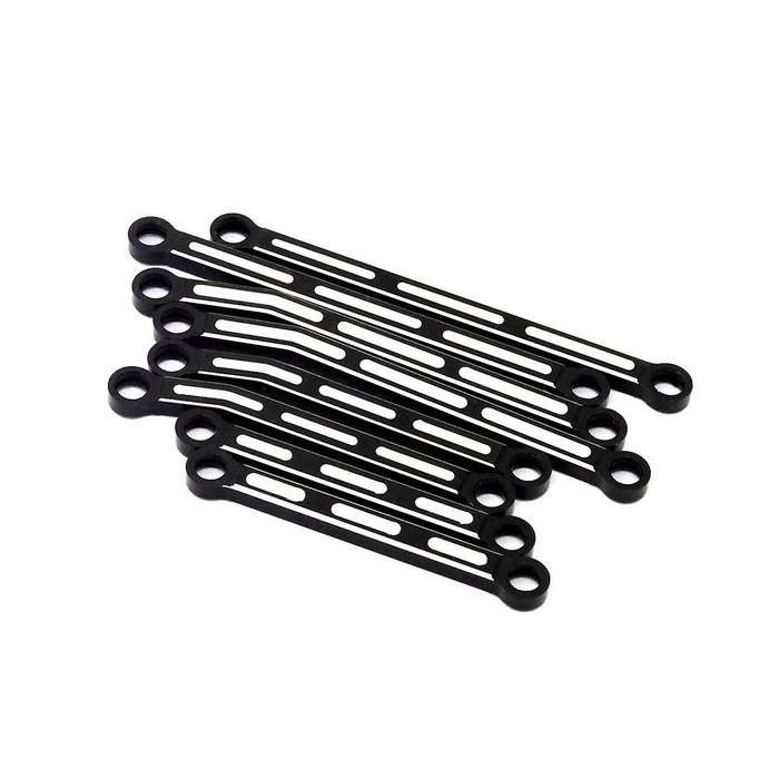 for 1/18 -4m Horse Upgraded Aluminum Alloy Tie Rod,red