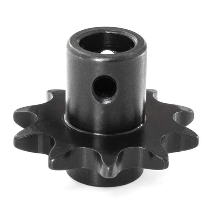 for 1/4 Promoto-MX Toy Motorcycle Steel Front Chain Sprocket 10T Gear Upgrade Parts Modification Acc