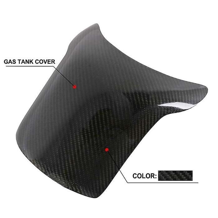 for -1003 1098 1198 848 Motorcycle Carbon Fiber Oil Fuel Gas Tank Cover Guard Protection Accessories