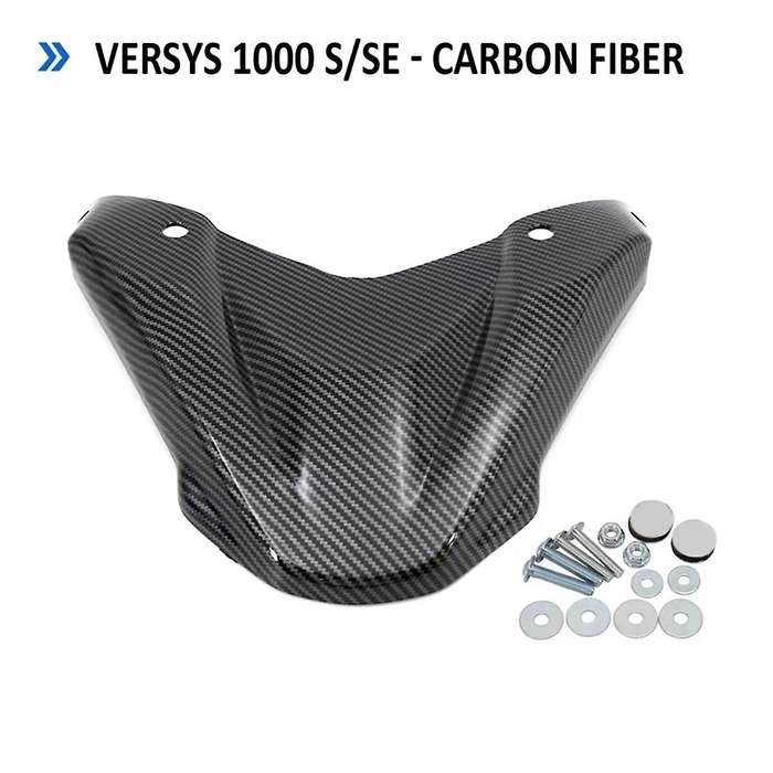 for 1000 S SE Motorcycle Fairing Extension Wheel Extender Cover Versys1000S/SE Front Beak Carbon Fib