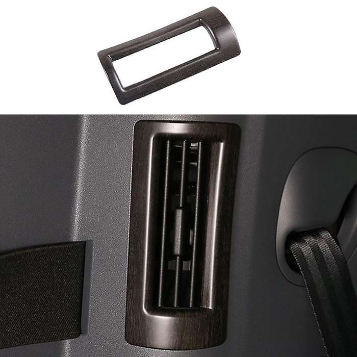 for 110 2020 ABS Oak Wood Grain C-Pillar Air Outlet Frame Trim Car Accessories