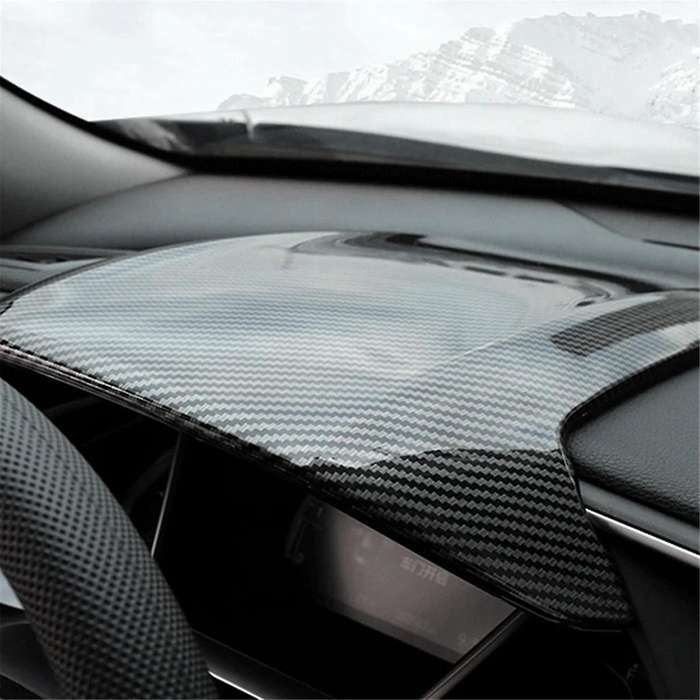 for 10th Gen Fk7 Fk8 Sifc Carbon Fiber Dashboard Cover Center Console Steering Wheel Speedometer Cov