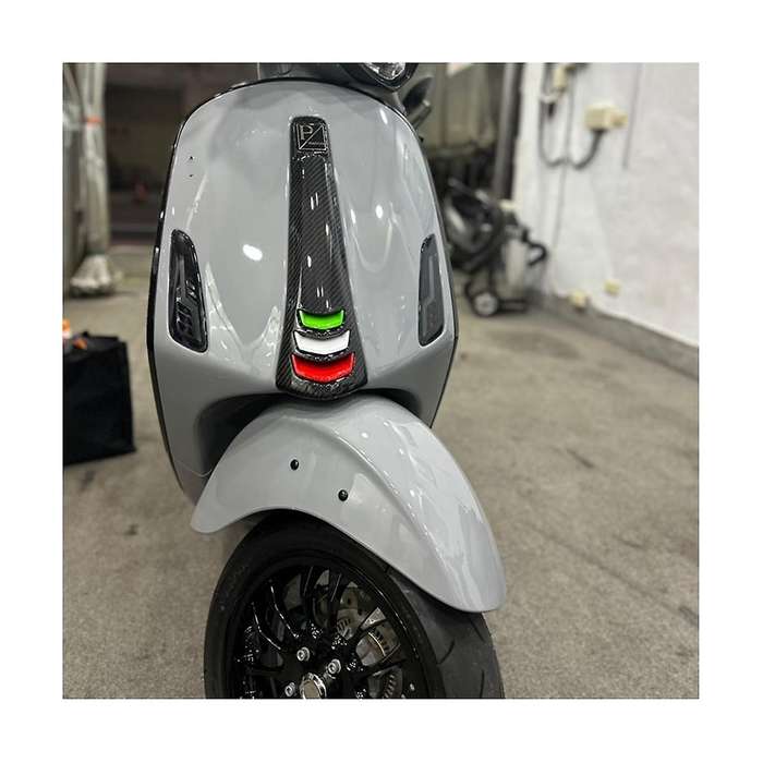 for 150 Sprint 150 Motorcycle Scooter Front Decoration Cover Tie Trim Cover Accessories ,Green+White