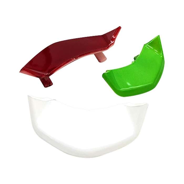 for 150 Sprint 150 Motorcycle Scooter Front Decoration Cover Tie Trim Cover Accessories ,Green+White