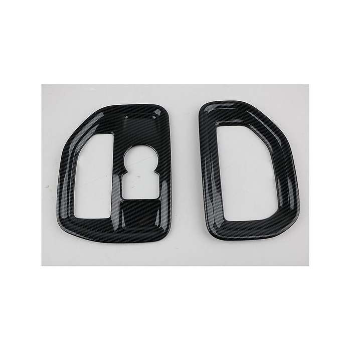 for 19-21 Sodero Carbon Fiber Dashboard Side Vent Air Conditioning Socket Cover Decoration