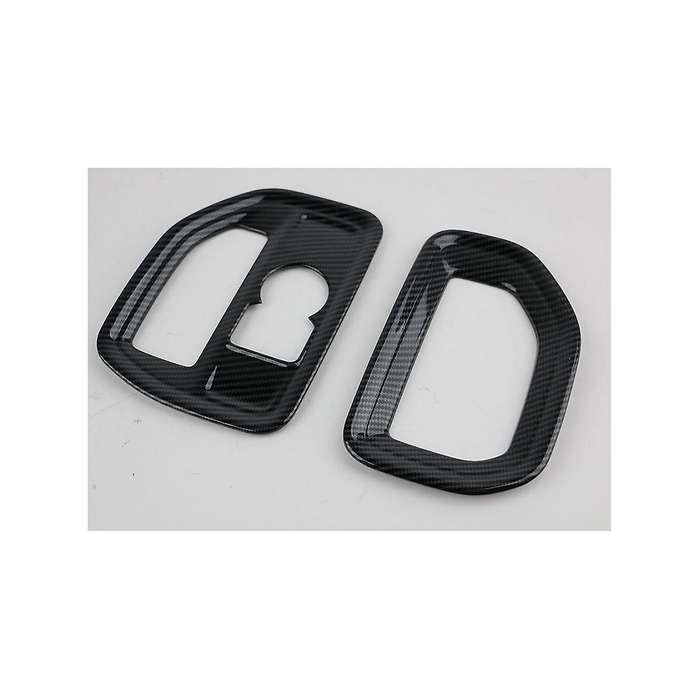 for 19-21 Sodero Carbon Fiber Dashboard Side Vent Air Conditioning Socket Cover Decoration