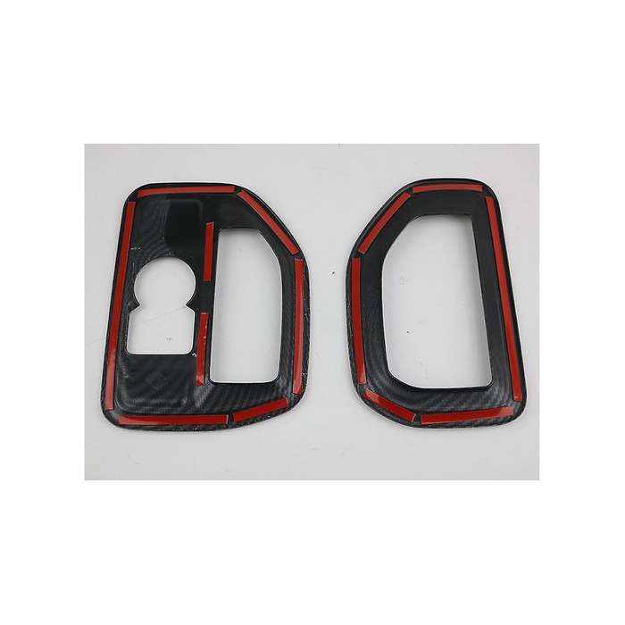 for 19-21 Sodero Carbon Fiber Dashboard Side Vent Air Conditioning Socket Cover Decoration